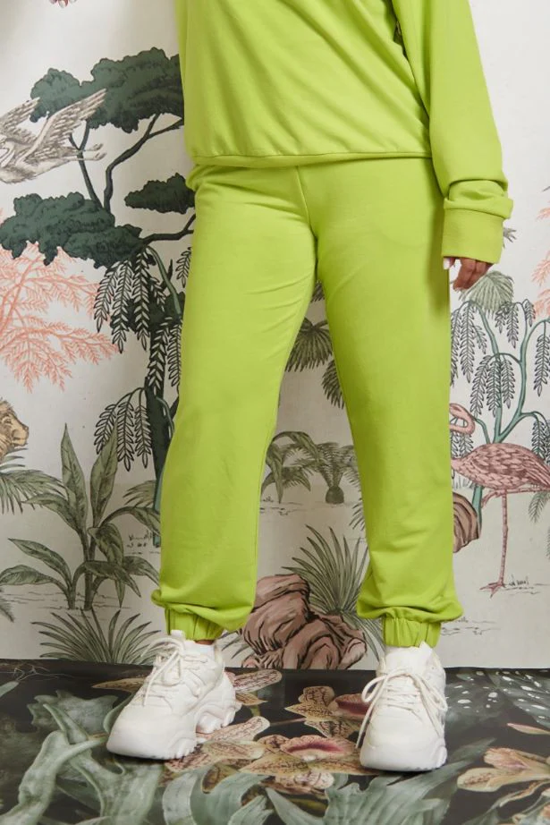 Bamboo Terry Green Travel Jogger Set - Image 8