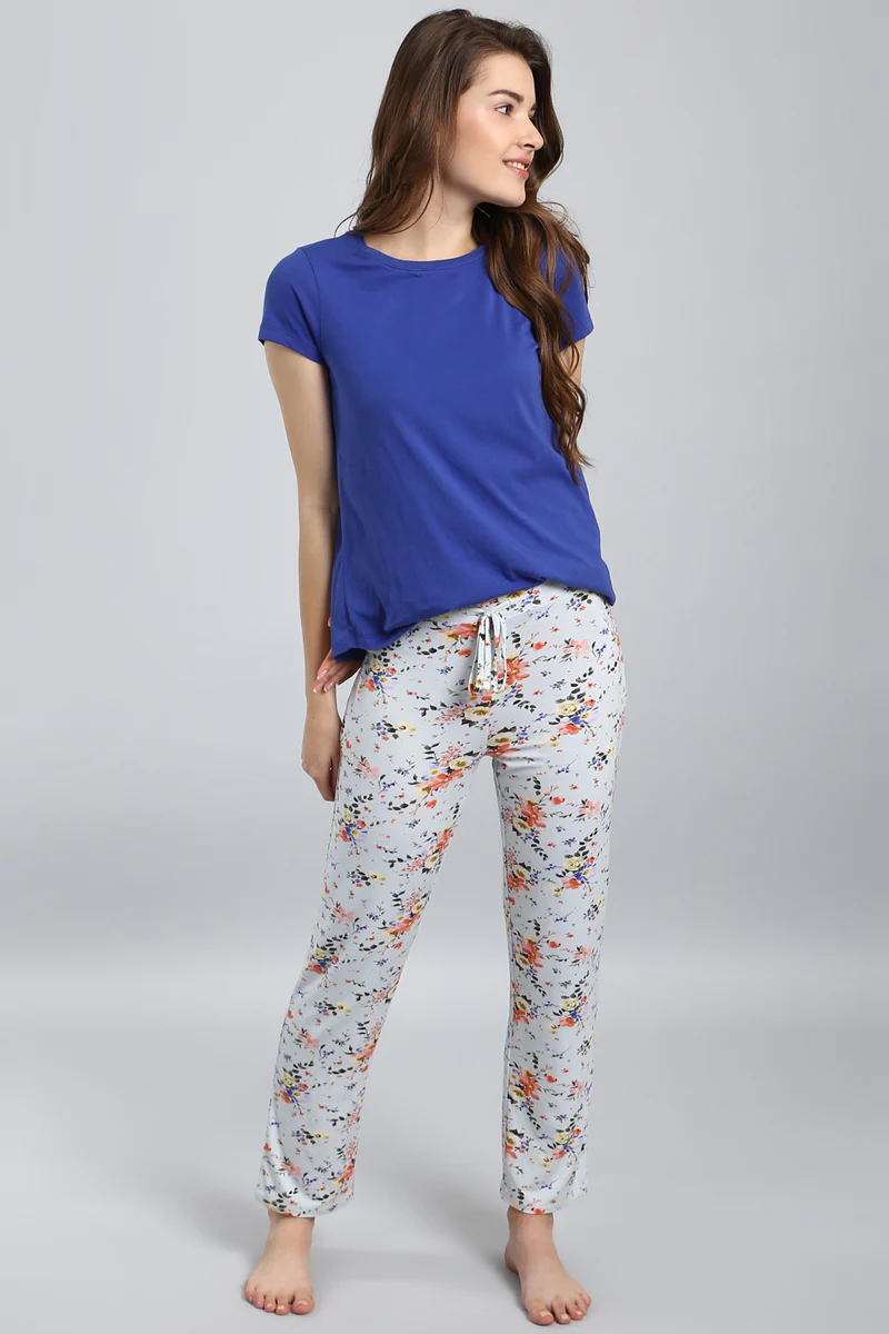 Delicate Floral Pajama Set - Image 5