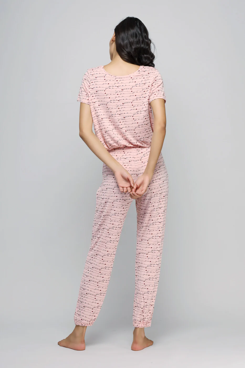 Feel The Love Cuff Pajamas - Image 6