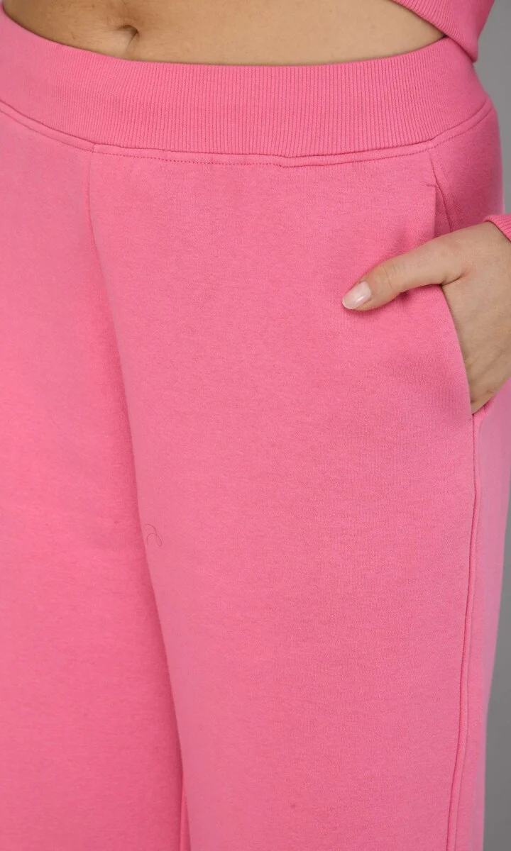 Feisty Pink Fleece Lounge Set - Image 13