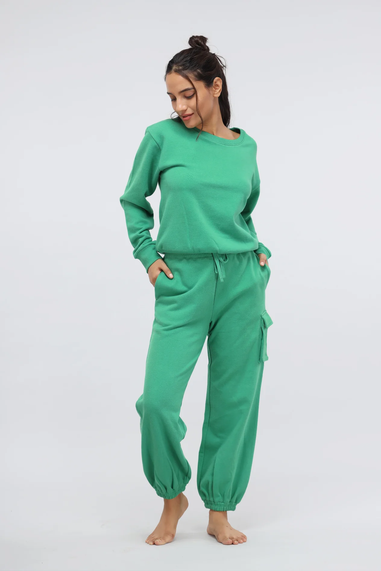 Green Bee Comfy Jogger Set - Image 3