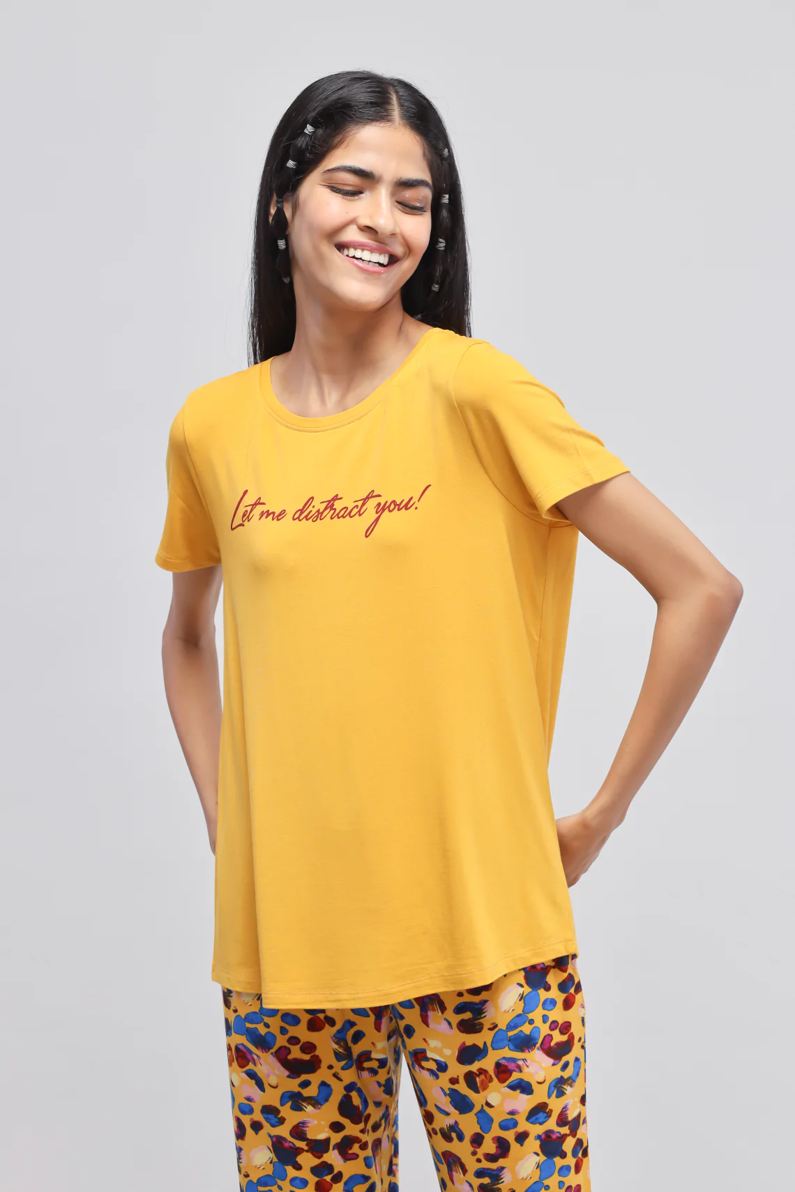 Leopard Print Pajama Set - Image 6