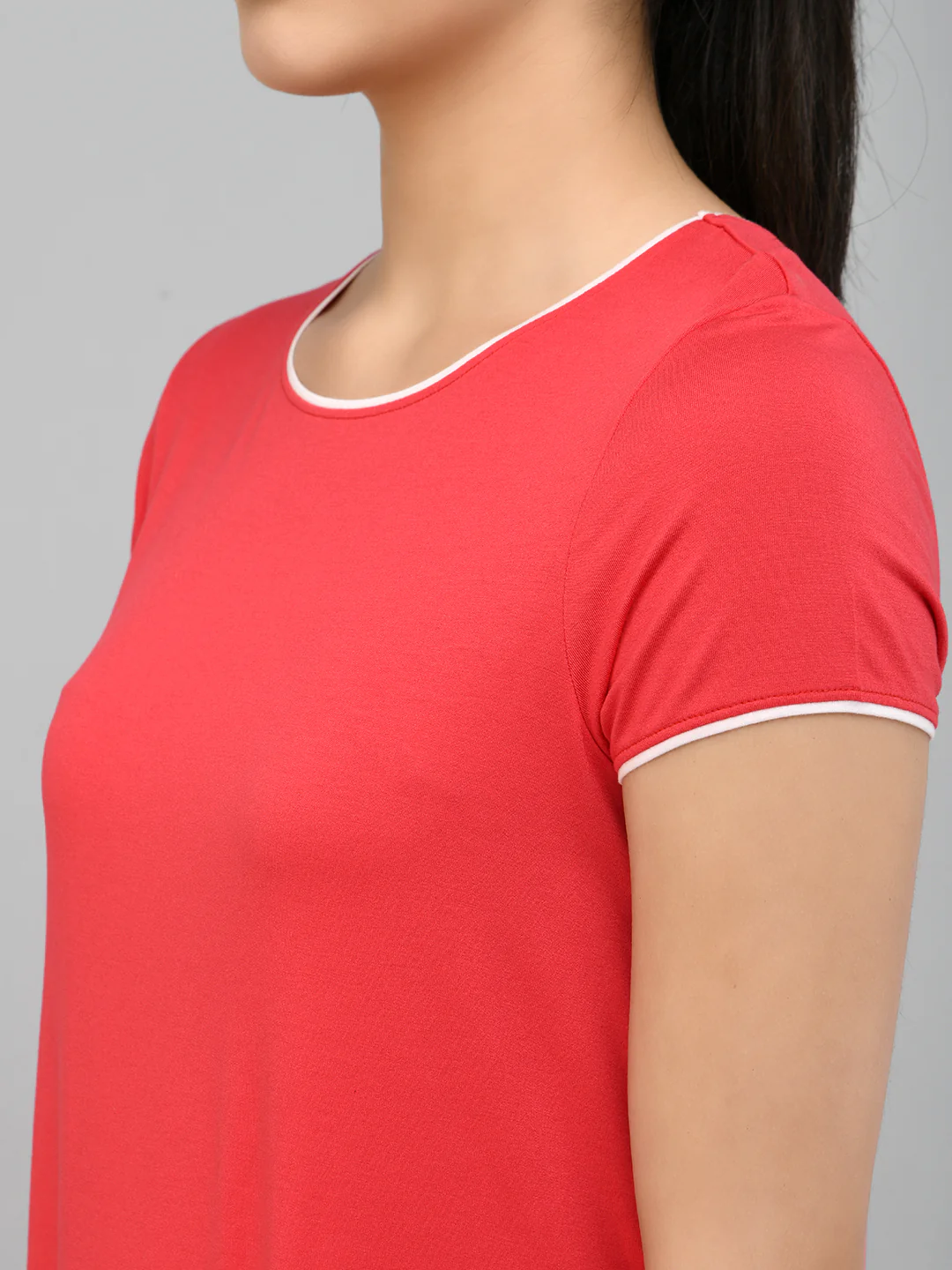 Love Red Piping Pajama Set - Image 4