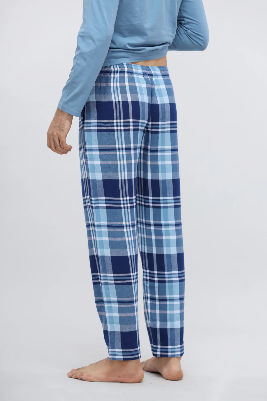 Men's Plaid flannel Pajama Set - Image 10