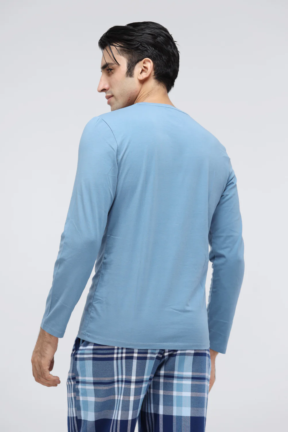 Men's Plaid flannel Pajama Set - Image 6