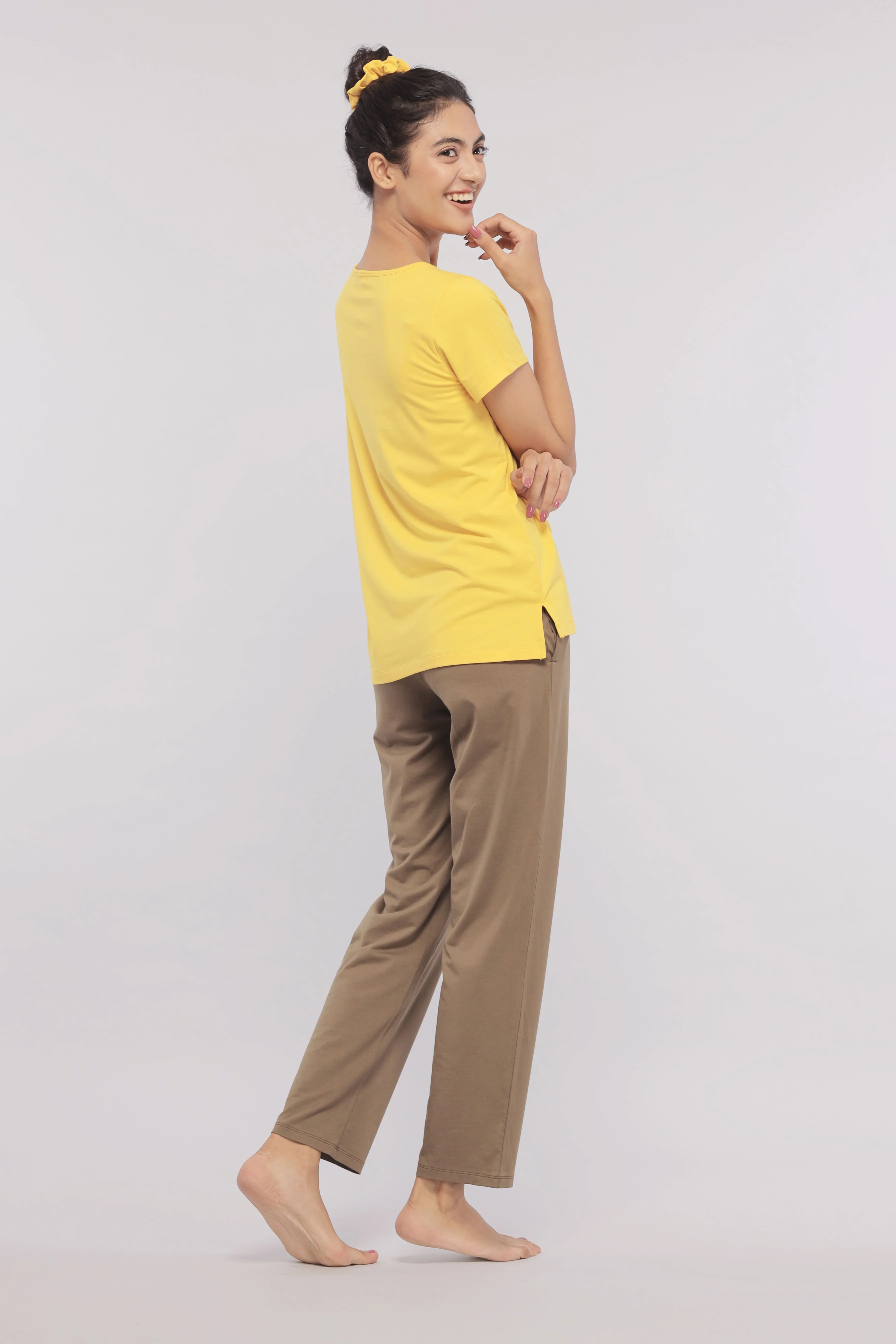 Military Olive Straight Supima® Lounge Pant - Image 5