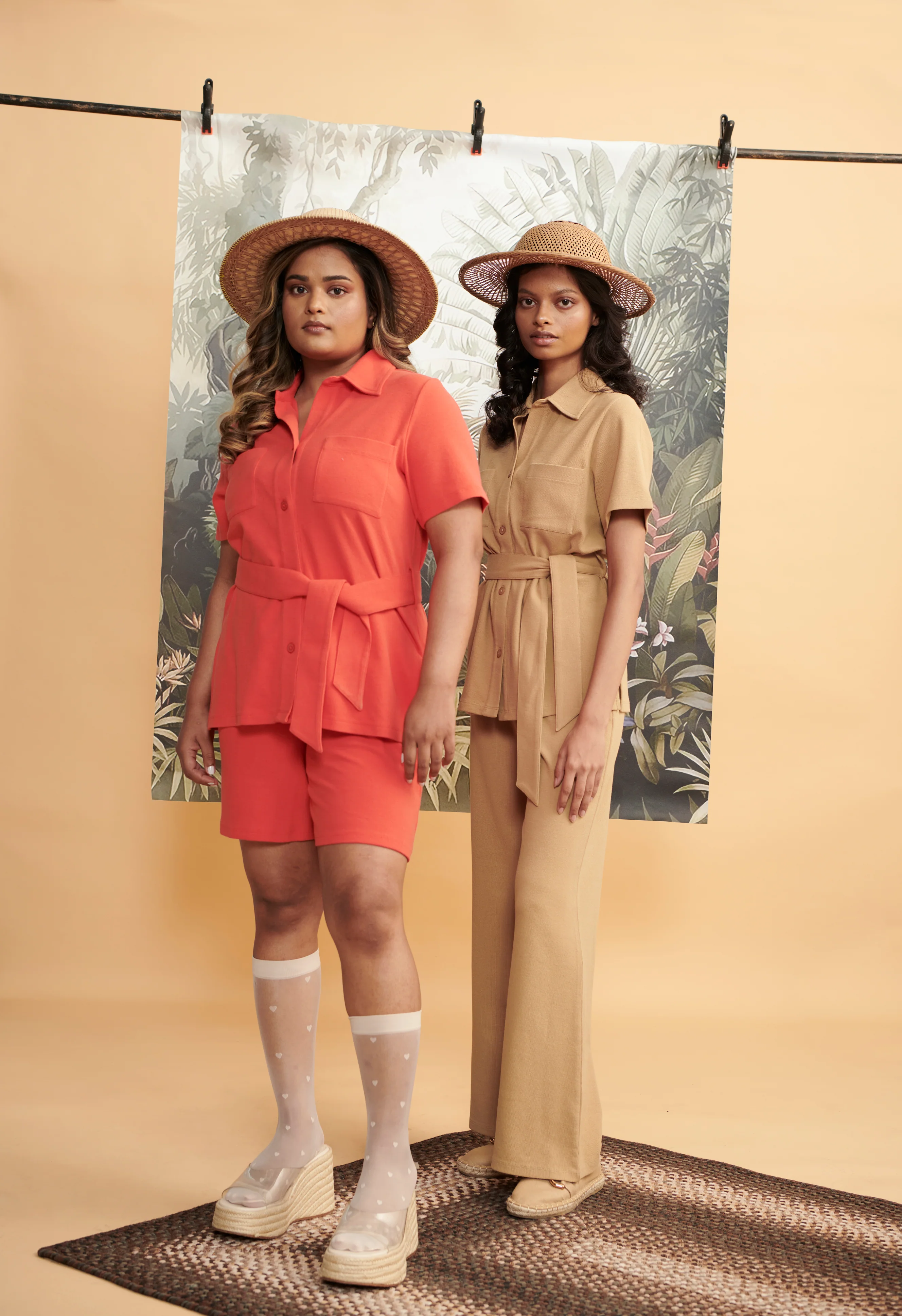 Mini Waffle Red Bermuda - Image 8