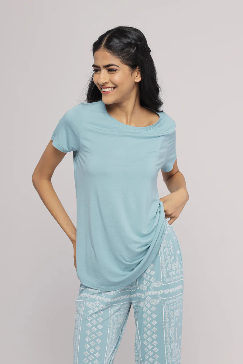 Misty Teal Top - Image 4