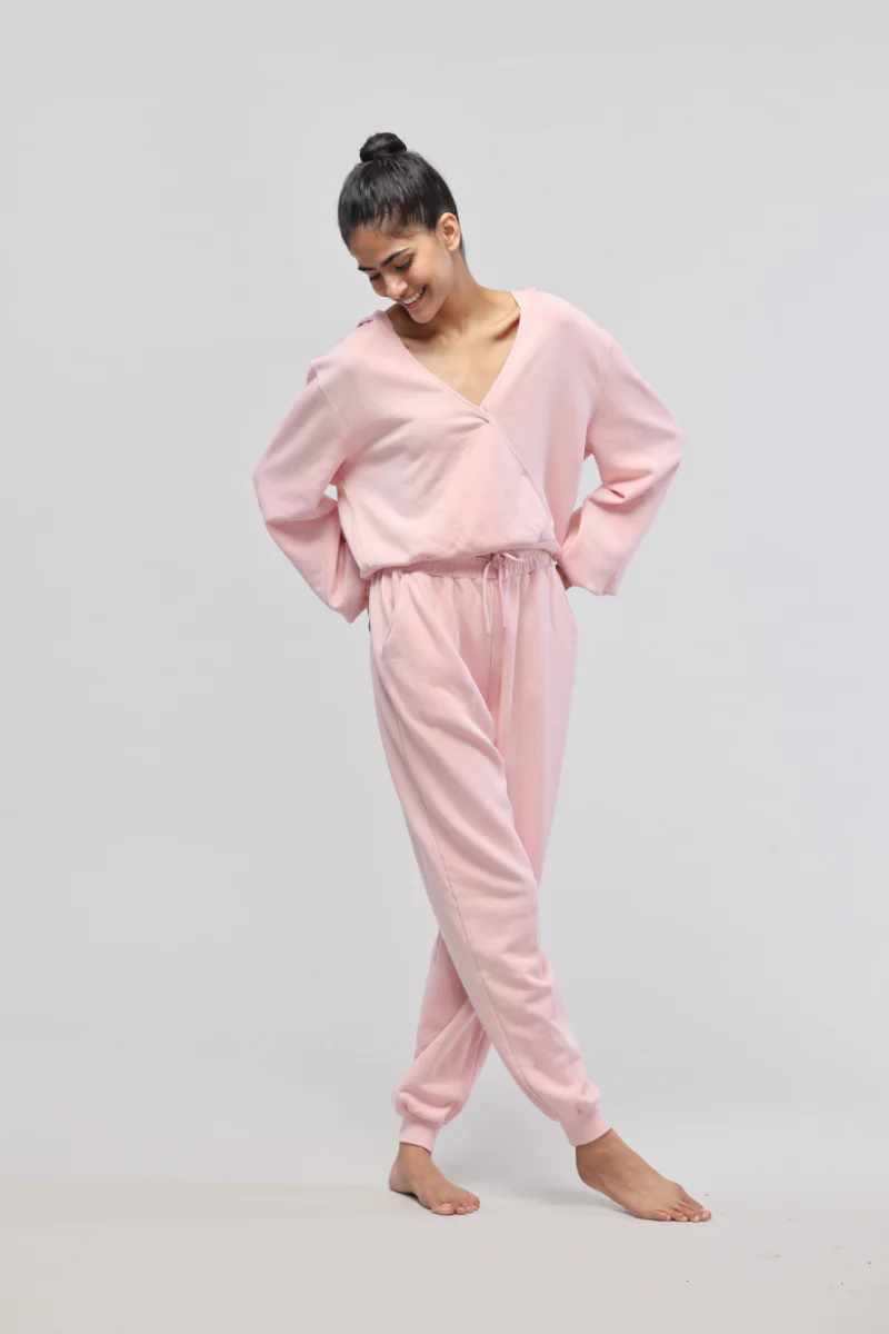 Pink Terry Hoodie - Image 6